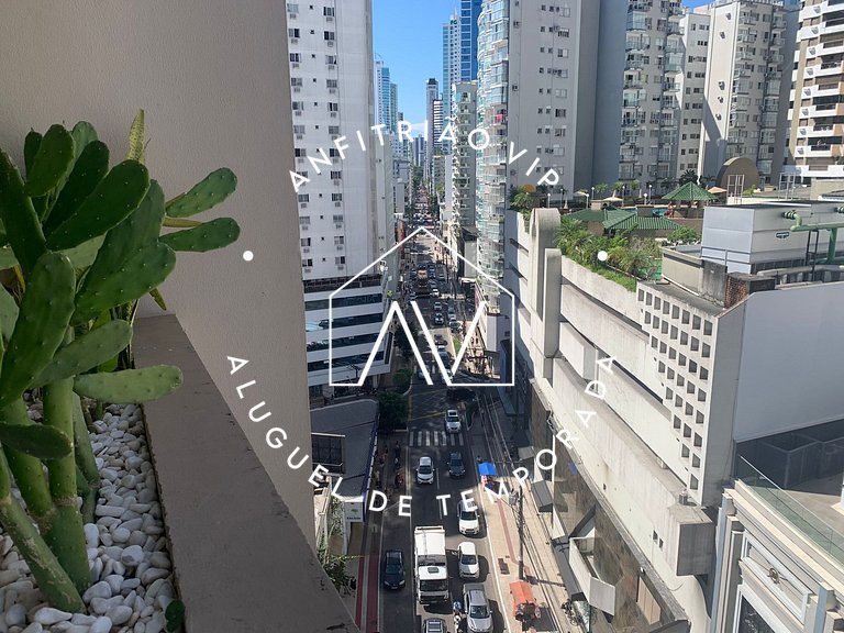 Conforto e espaço na quadra mar