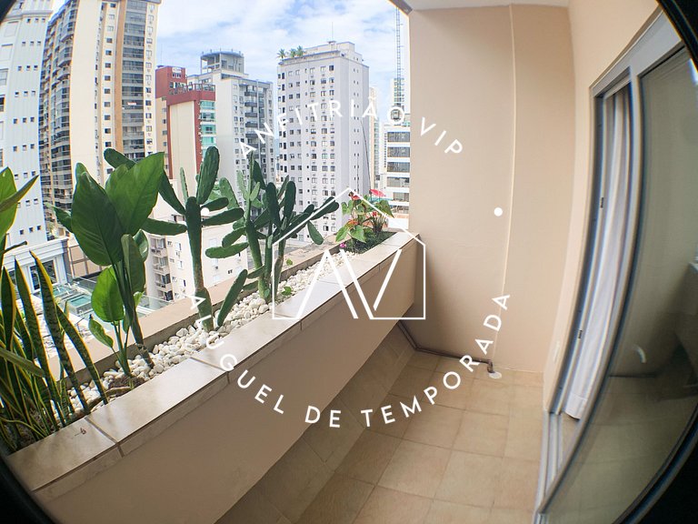Conforto e espaço na quadra mar