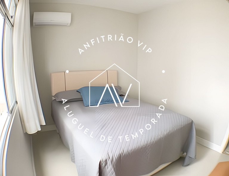 Espaço e conforto na quadra mar