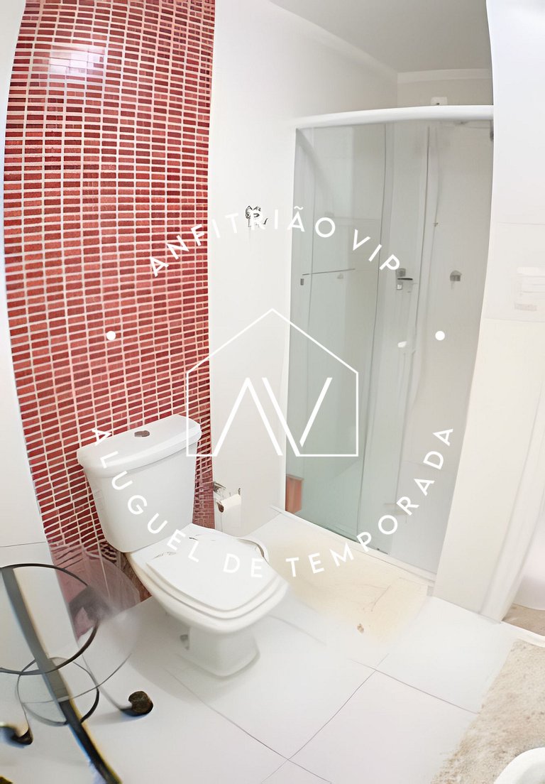 Espaço e conforto na quadra mar
