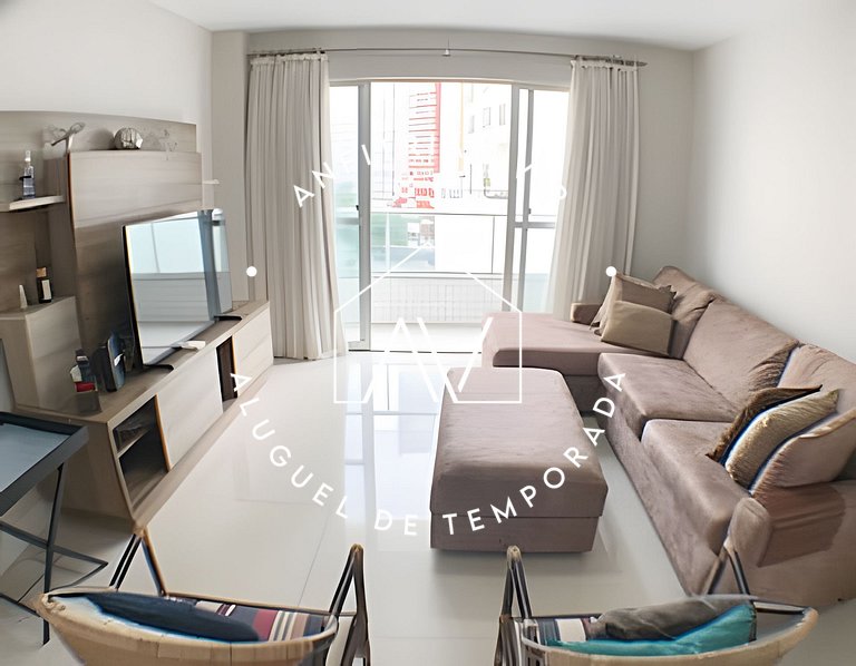 Espaço e conforto na quadra mar