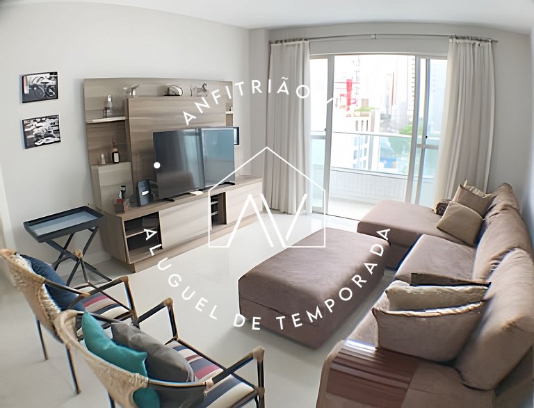 Espaço e conforto na quadra mar