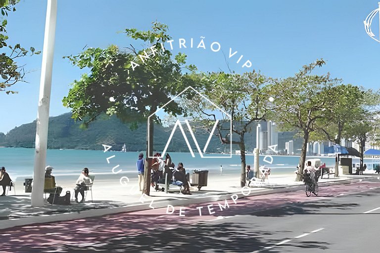 Apto lindo e aconchegante - Frente ao mar