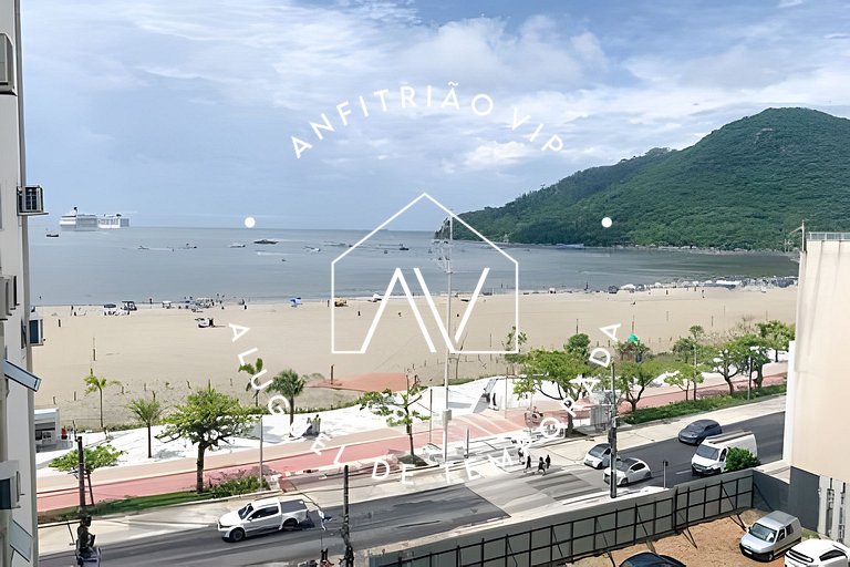Conforto com vista mar