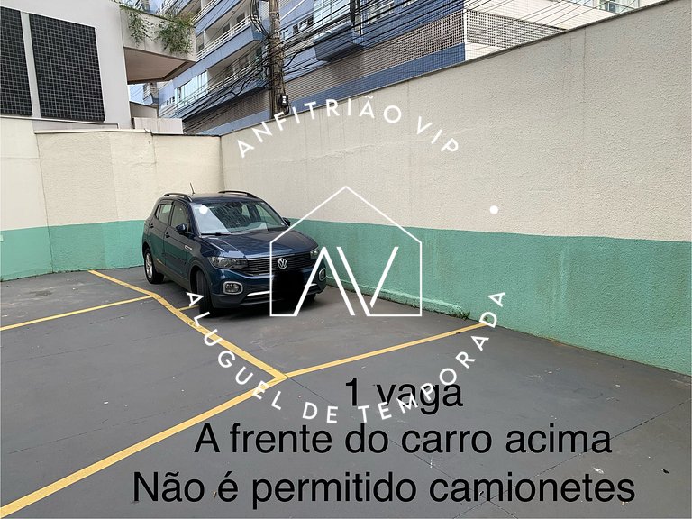 Espaço e conforto na quadra mar