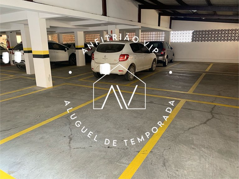 Apto quadra mar, ao lado shopping, 2min da praia