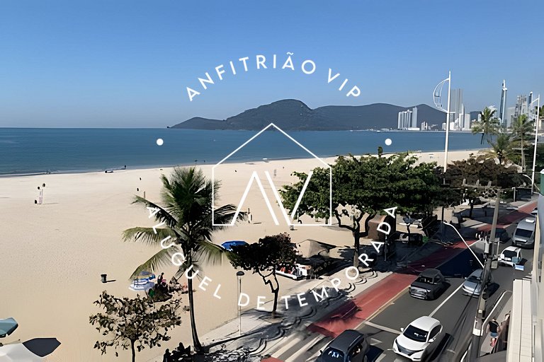Frente mar, amplo e central