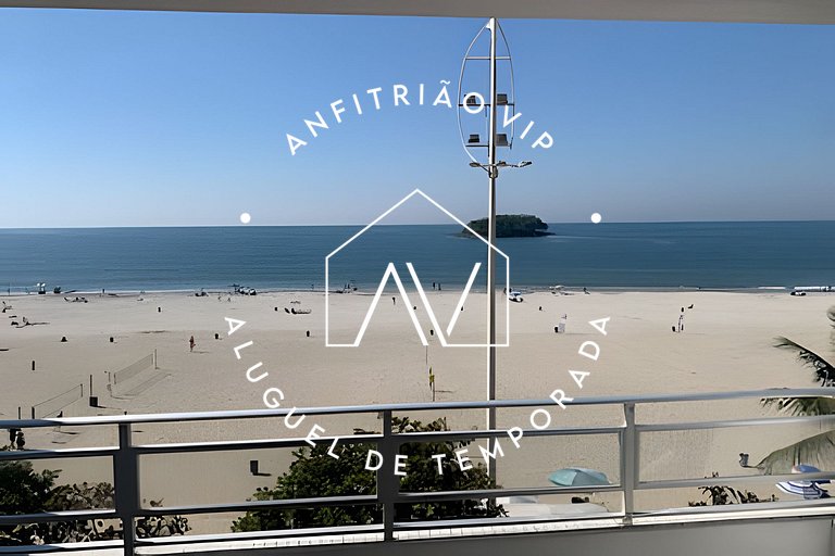 Frente mar, amplo e central