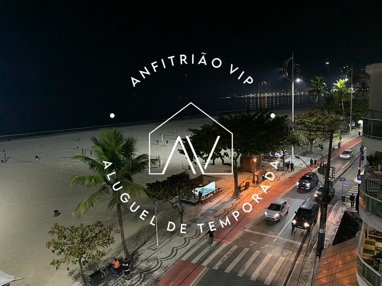 Frente mar, amplo e central