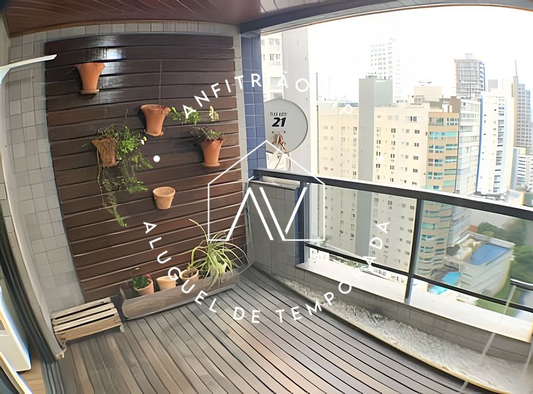 Conforto em predio frente mar