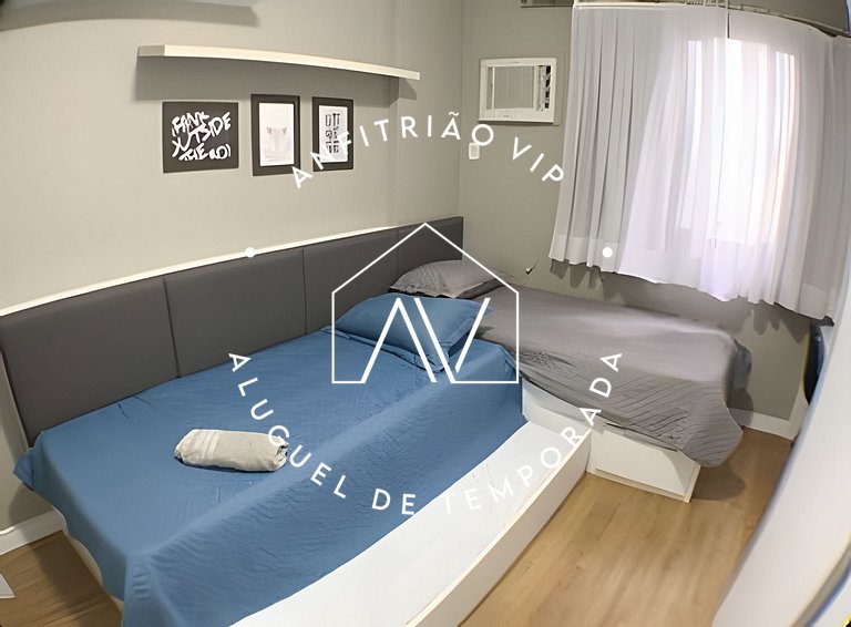 Conforto em predio frente mar