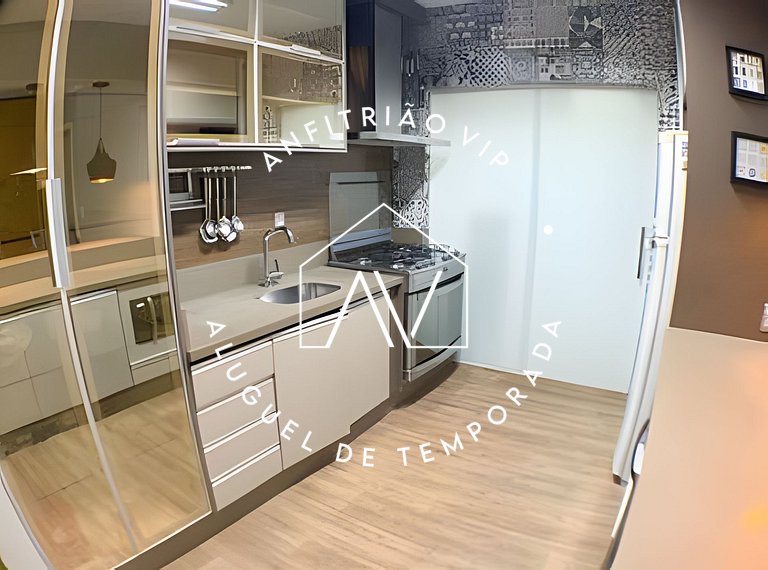 Conforto em predio frente mar