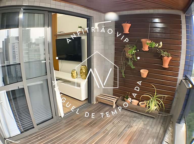 Conforto em predio frente mar