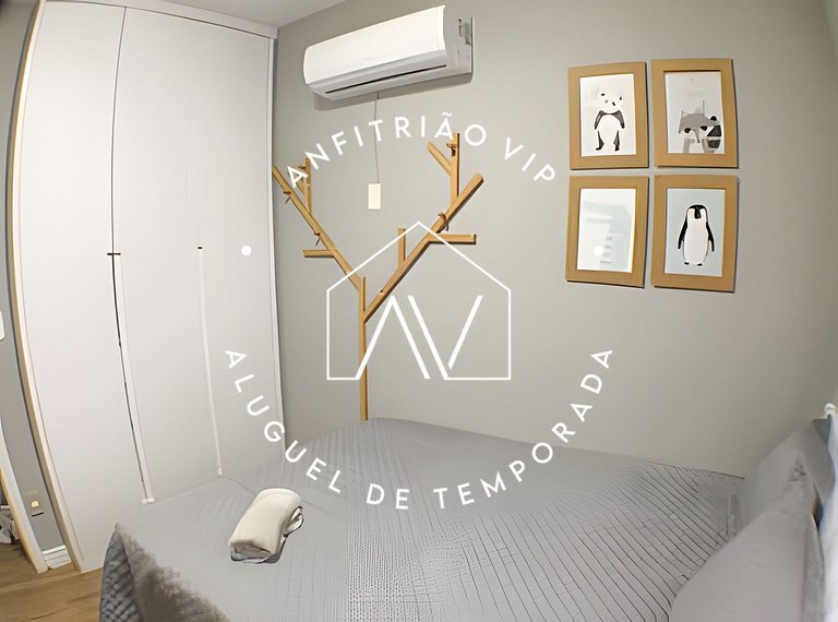 Conforto em predio frente mar