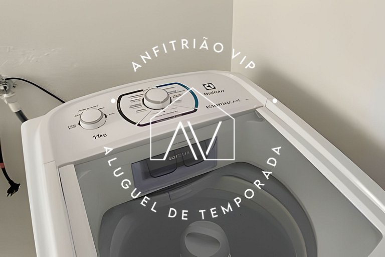 Apto pé na areia com SUPER VISTA para o mar