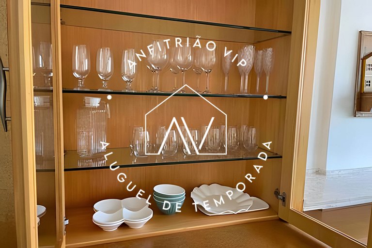 Apto pé na areia com SUPER VISTA para o mar