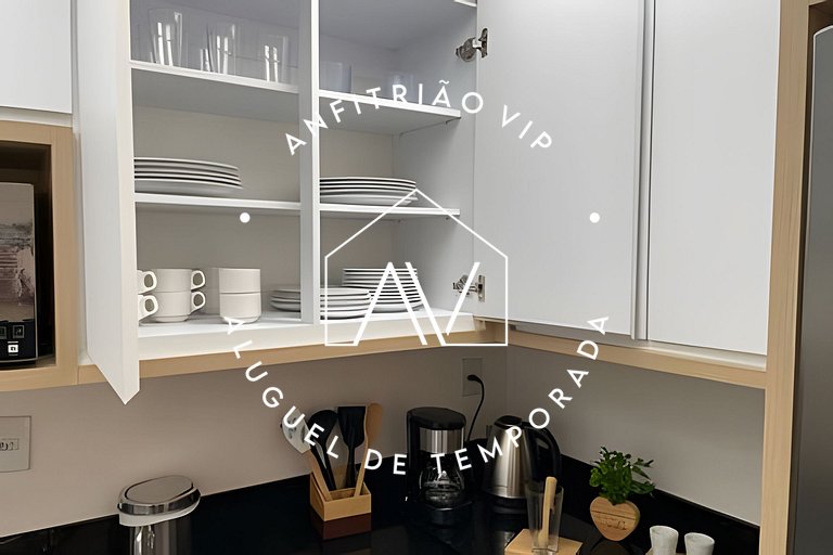 Apto beira-mar no coração de BC