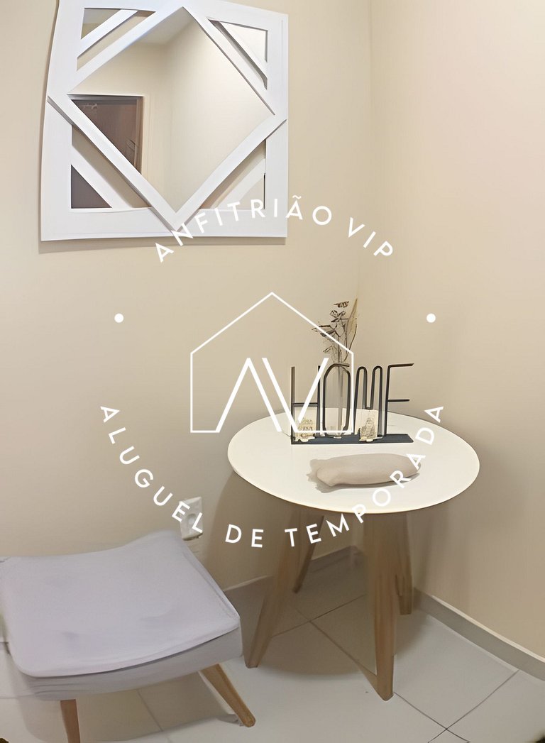 Quadra mar, vista praia e garagem