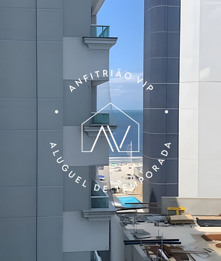 Quadra mar, vista praia e garagem