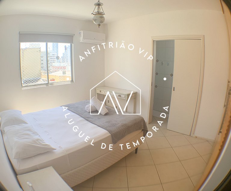 Apto pé na areia com SUPER VISTA para o mar