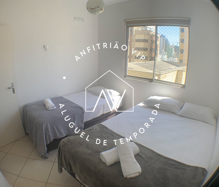 Apto pé na areia com SUPER VISTA para o mar