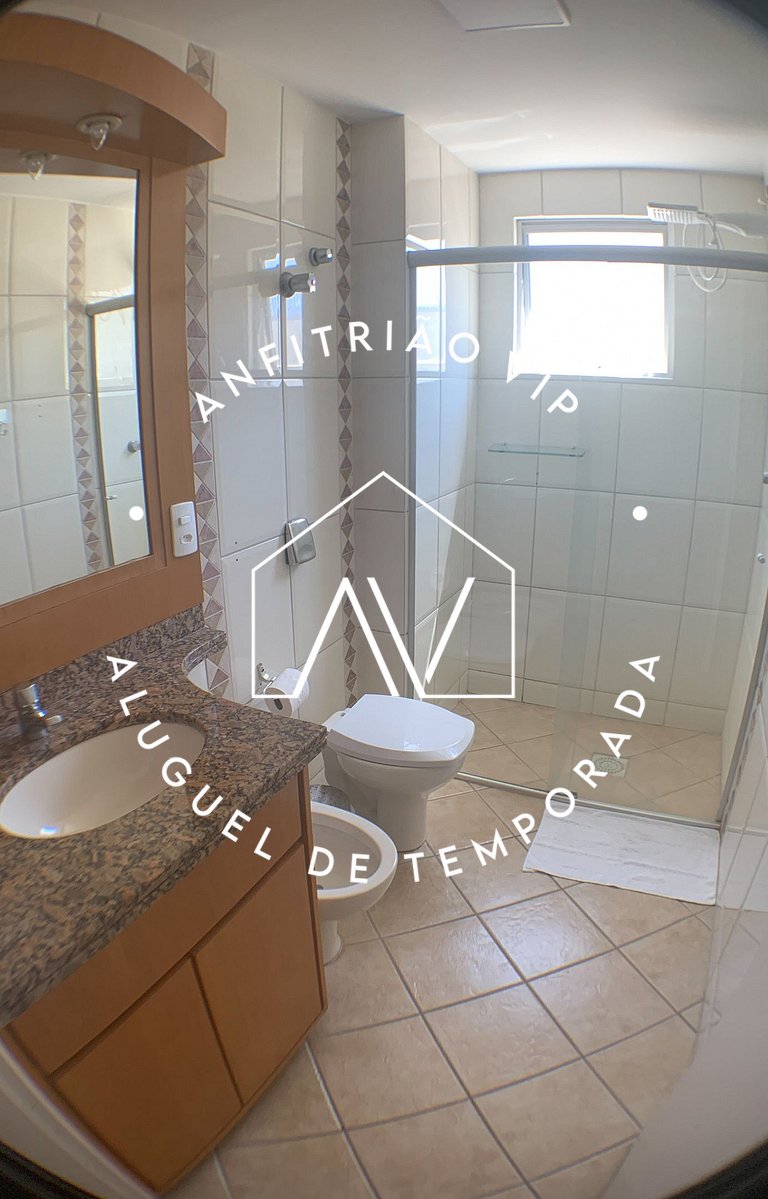 Apto pé na areia com SUPER VISTA para o mar