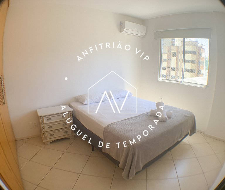 Apto pé na areia com SUPER VISTA para o mar