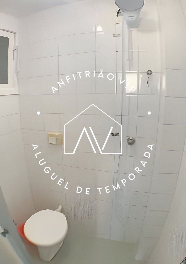 Espaçoso apto linda vista mar com vaga garagem