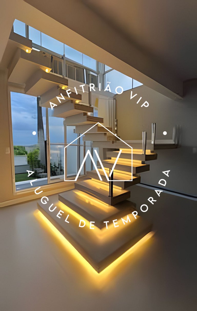 Linda casa reformada frente ao mar com 3 suítes