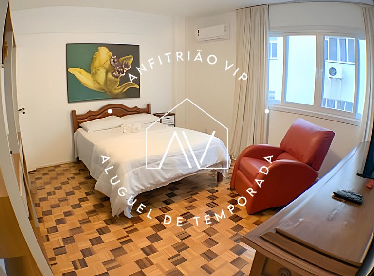 Linda vista mar, espaçoso, com garagem