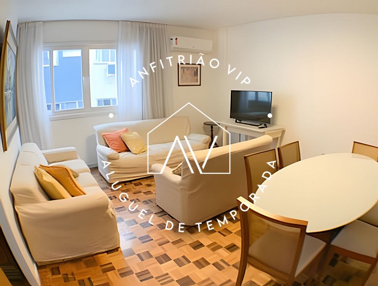 Linda vista mar, espaçoso, com garagem