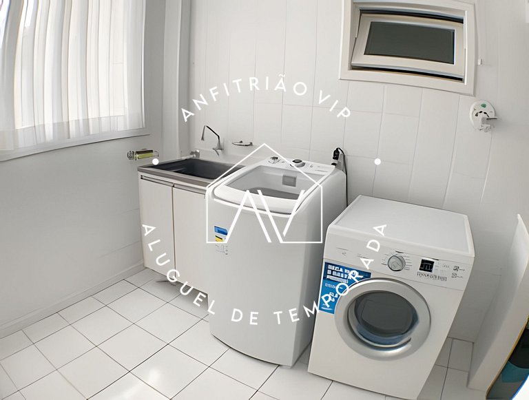 Linda vista mar, espaçoso, com garagem