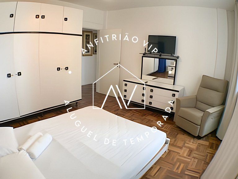 Linda vista mar, espaçoso, com garagem