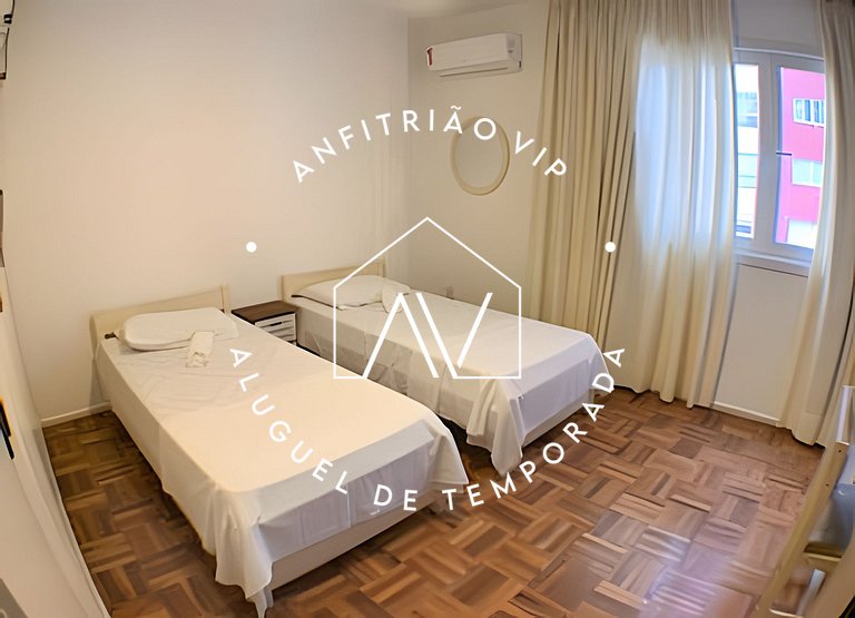 Linda vista mar, espaçoso, com garagem