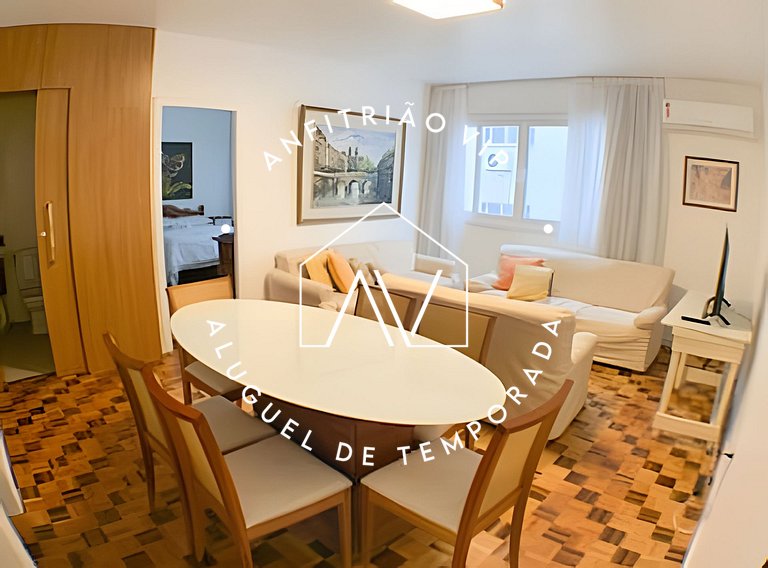 Linda vista mar, espaçoso, com garagem