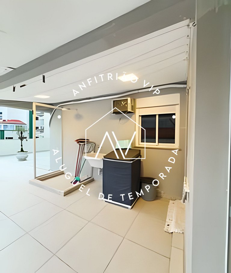 4 quartos e churrasqueira na Beira Mar