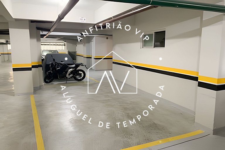 4 quartos e churrasqueira na Beira Mar