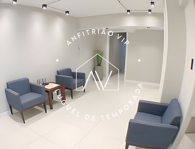 4 quartos e churrasqueira na Beira Mar