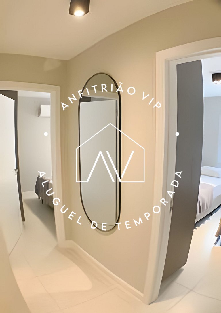 4 quartos e churrasqueira na Beira Mar