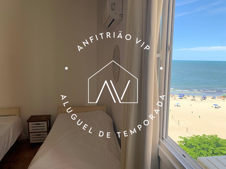 Linda vista mar, espaçoso, com garagem